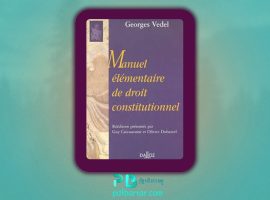دانلود پی دی اف کتاب PDF manuel elementaire de droit constitutionnel recueil sirey
